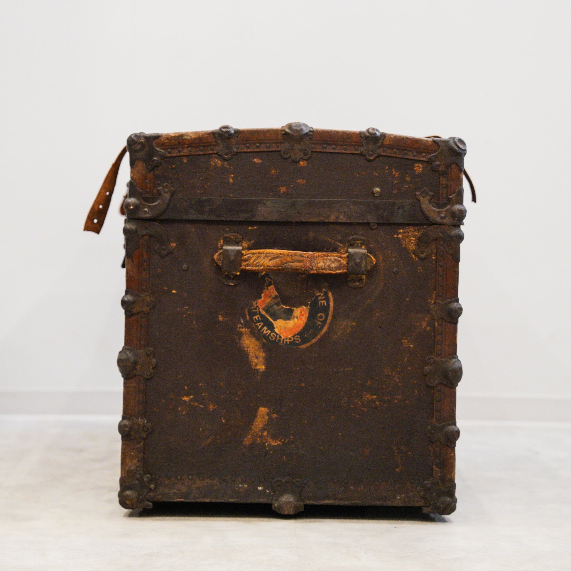 米カーキ アンティーク USA製 船舶 トランク キャビネット Box USA船舶 米カーキ アンティーク USA製 船舶 トランク キャビネット Box USA船舶